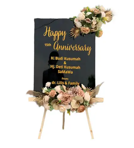 Papan Bunga Akrilik Kendung